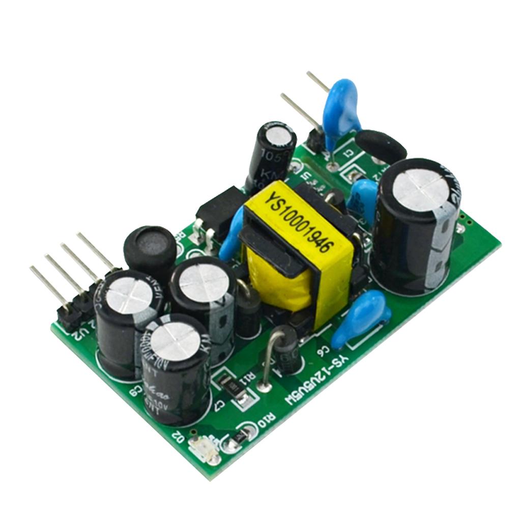 3xAC-DC 5V500mA+12V300mA Dual Output  Isolated Power Supply Module 