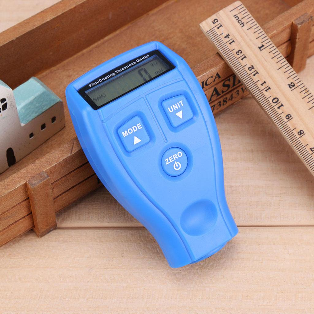 Car Thickness Gauge Measure GM200 Auto Tool Calibration Data blue