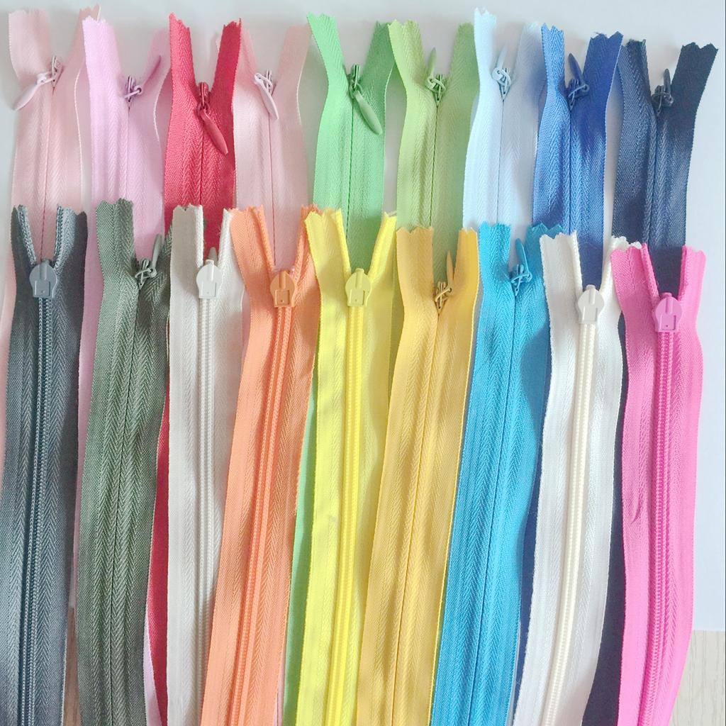 Invisible Zippers 40cm 18pcs