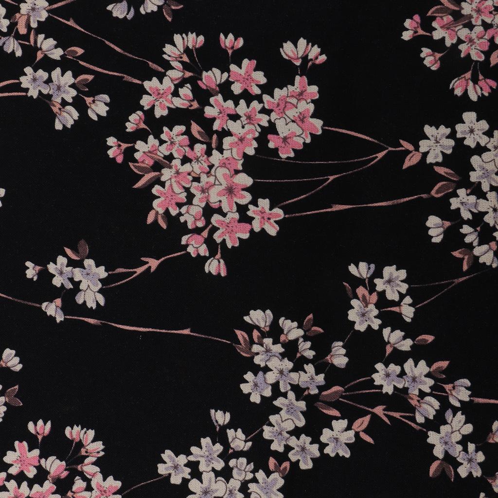 Japanese Sakura Plum Blossom Cotton Quilting Fabric 140cm Wide Sold by