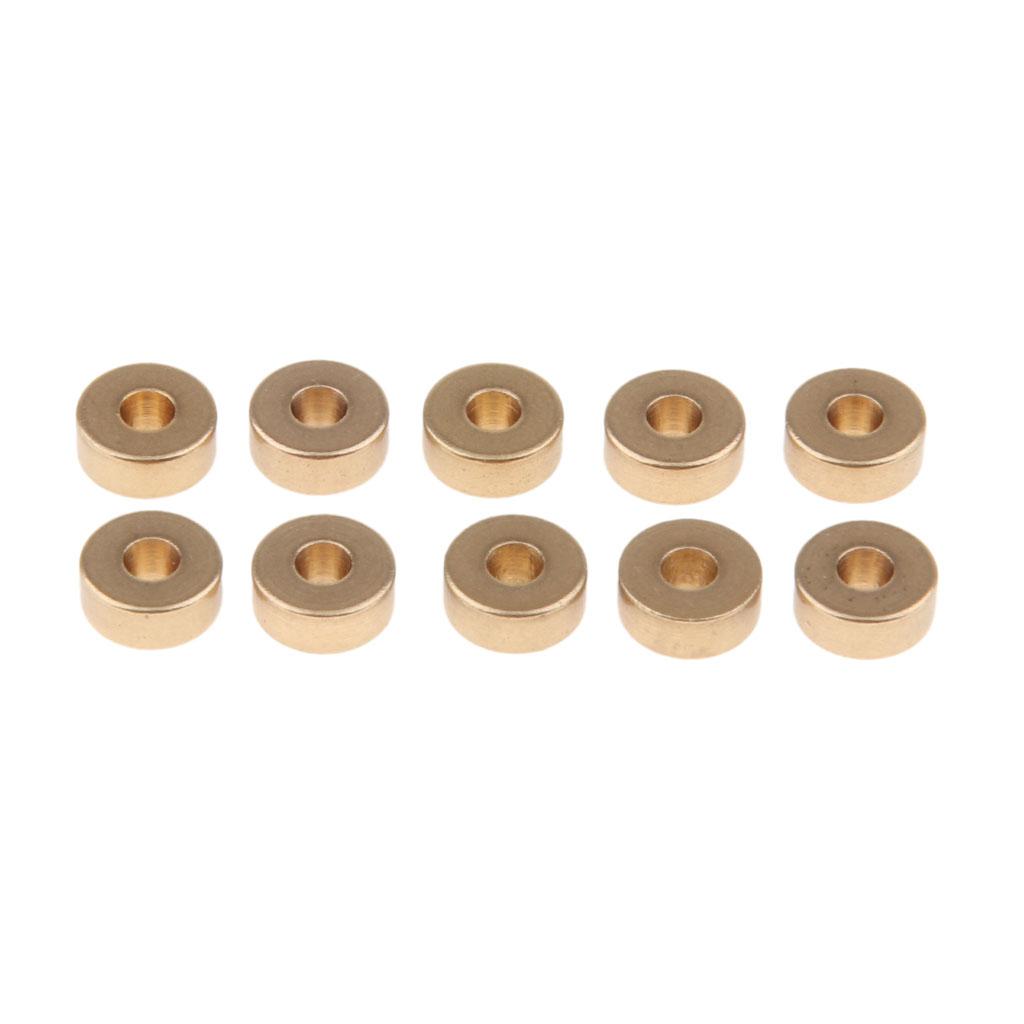 10 Pieces Leather Solid Brass Circle Margin Gauge DIY Leather Craft 6mm