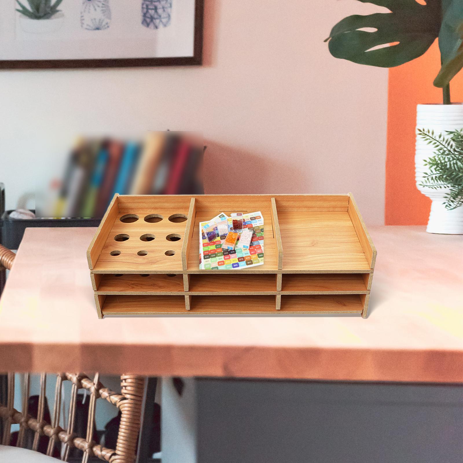 Diamond Storage Tray Cross Stitch Multilayer DIY Accessory