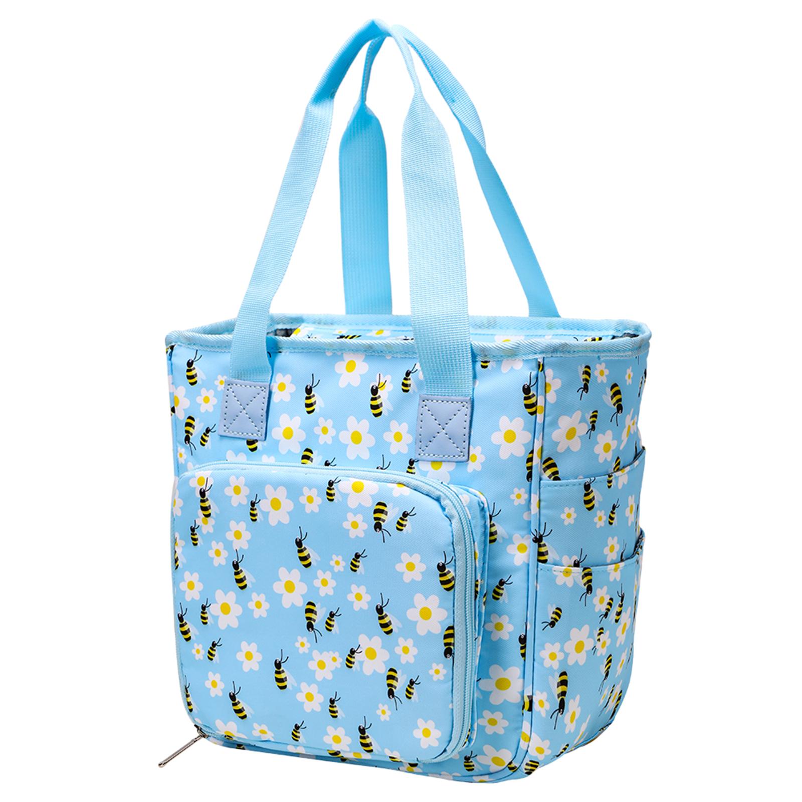 Knitting Tote Bag Organizer