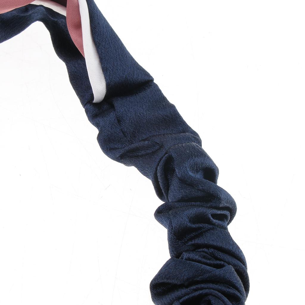 Soft Elastic HeadBand Shower Hairlace Hairband Women Girls Dark Blue Red