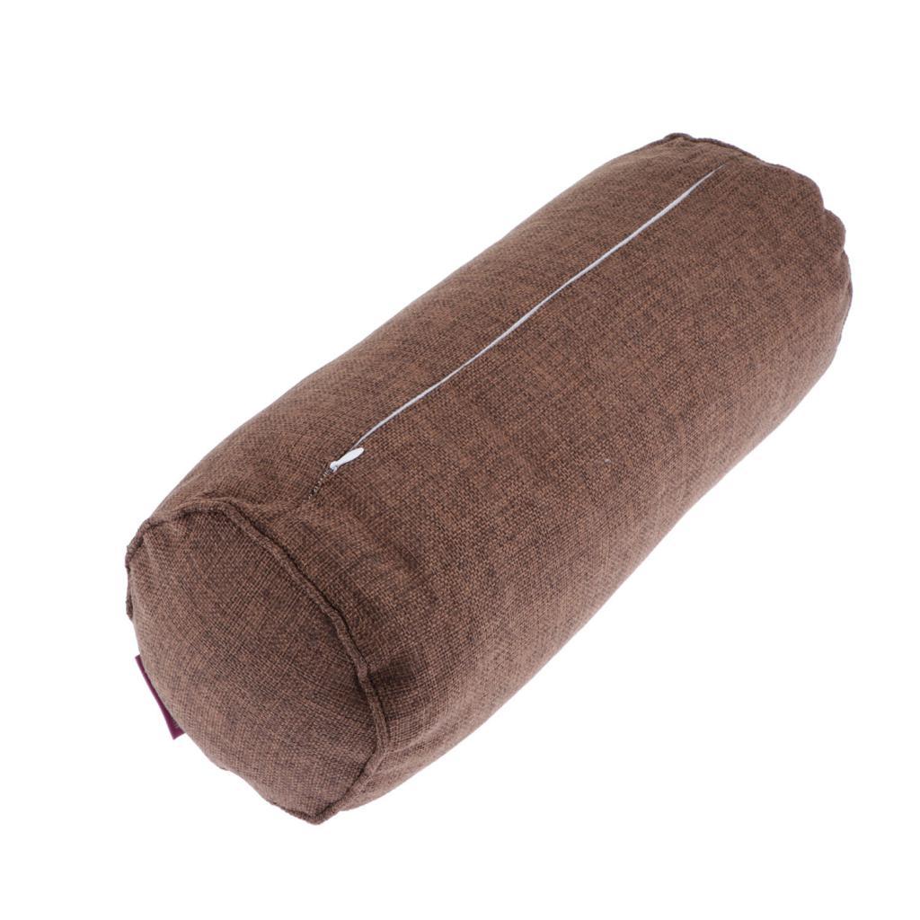 Comfortable Round Neck Roll Leg Back Lumbar Support Pillow for Home