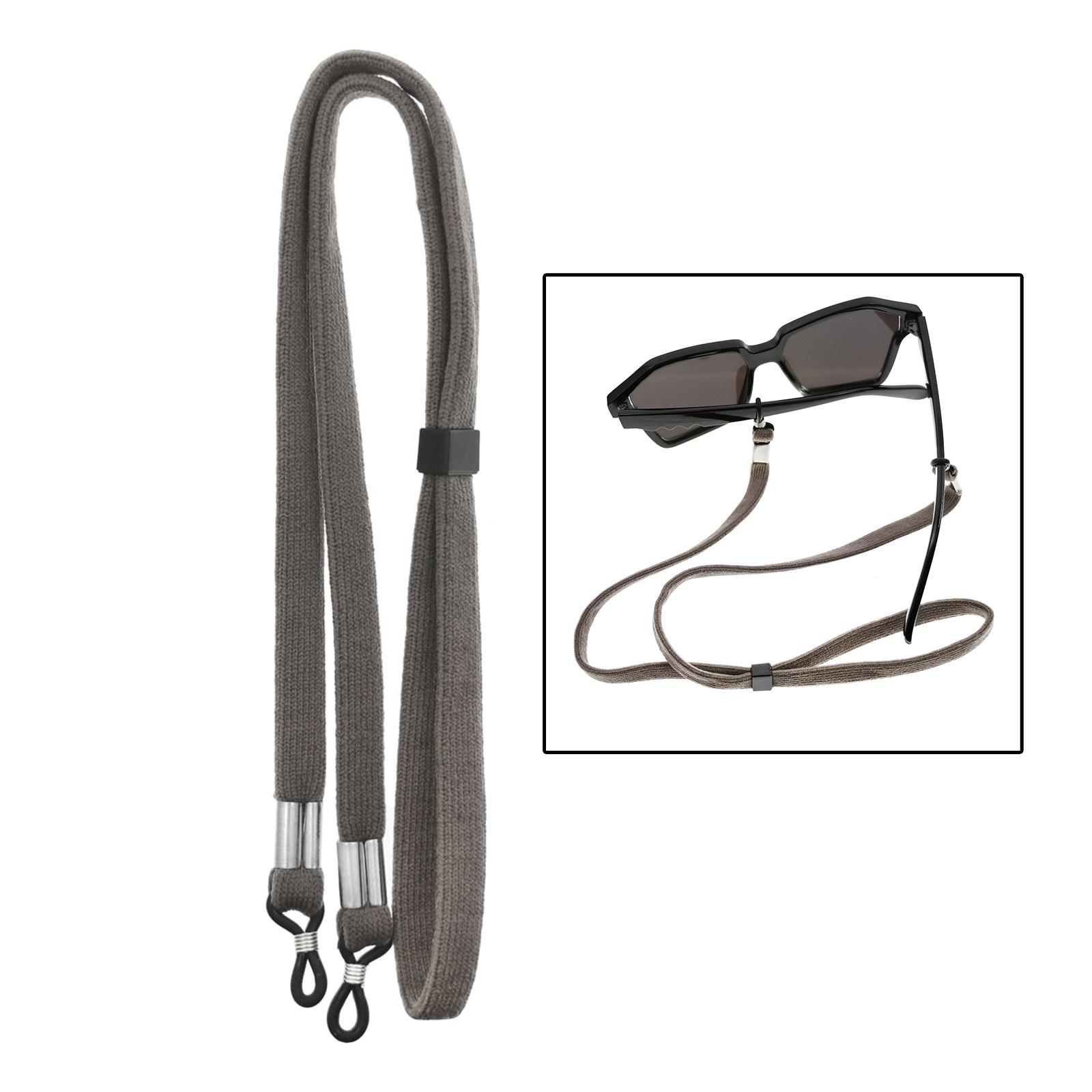Eyeglass Strap Lightweight Durable Versatile Eyewear Retainer Adult Kids Gray