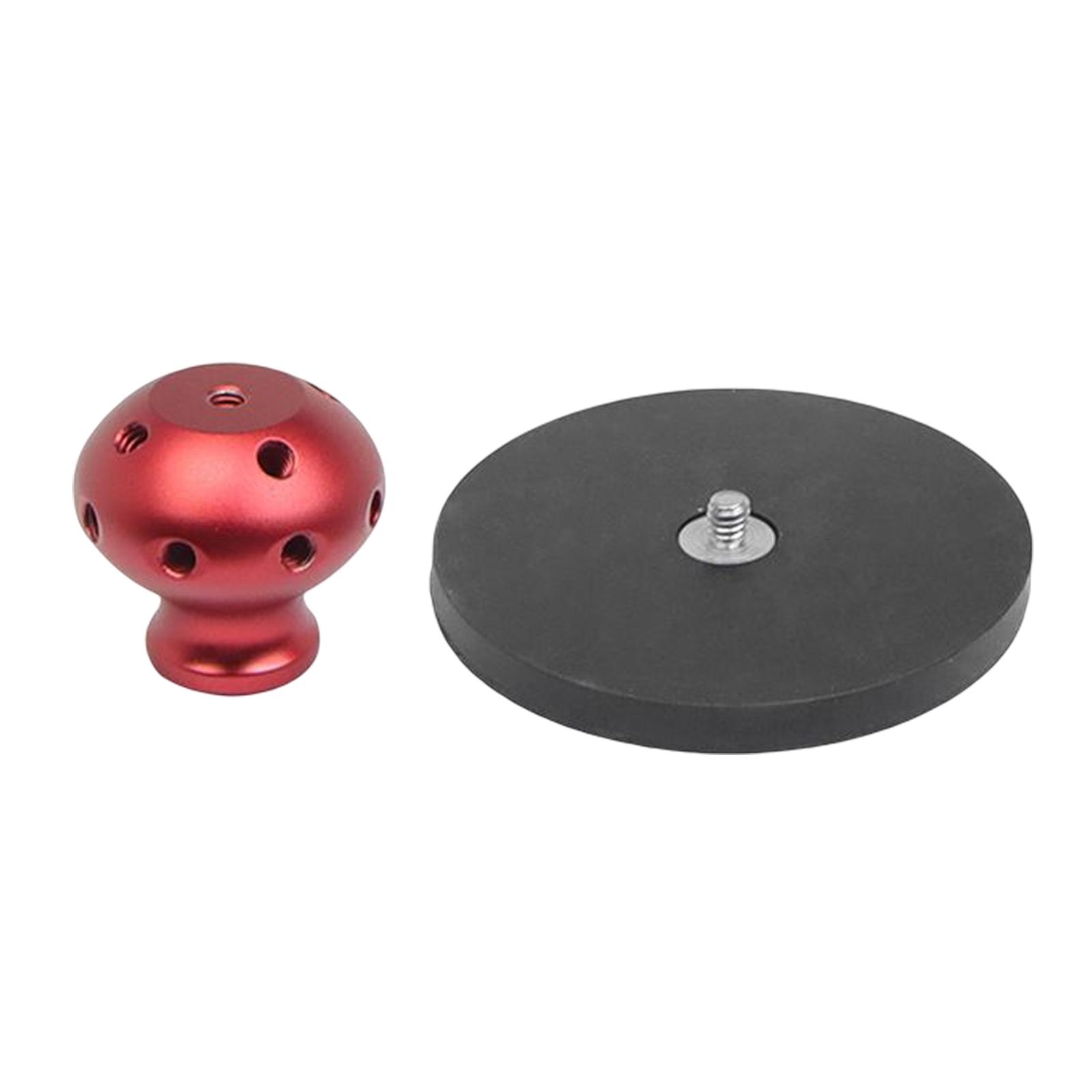 3.5inch Magnetic Camera Mounts Base with Ball Head Spare Parts Professional