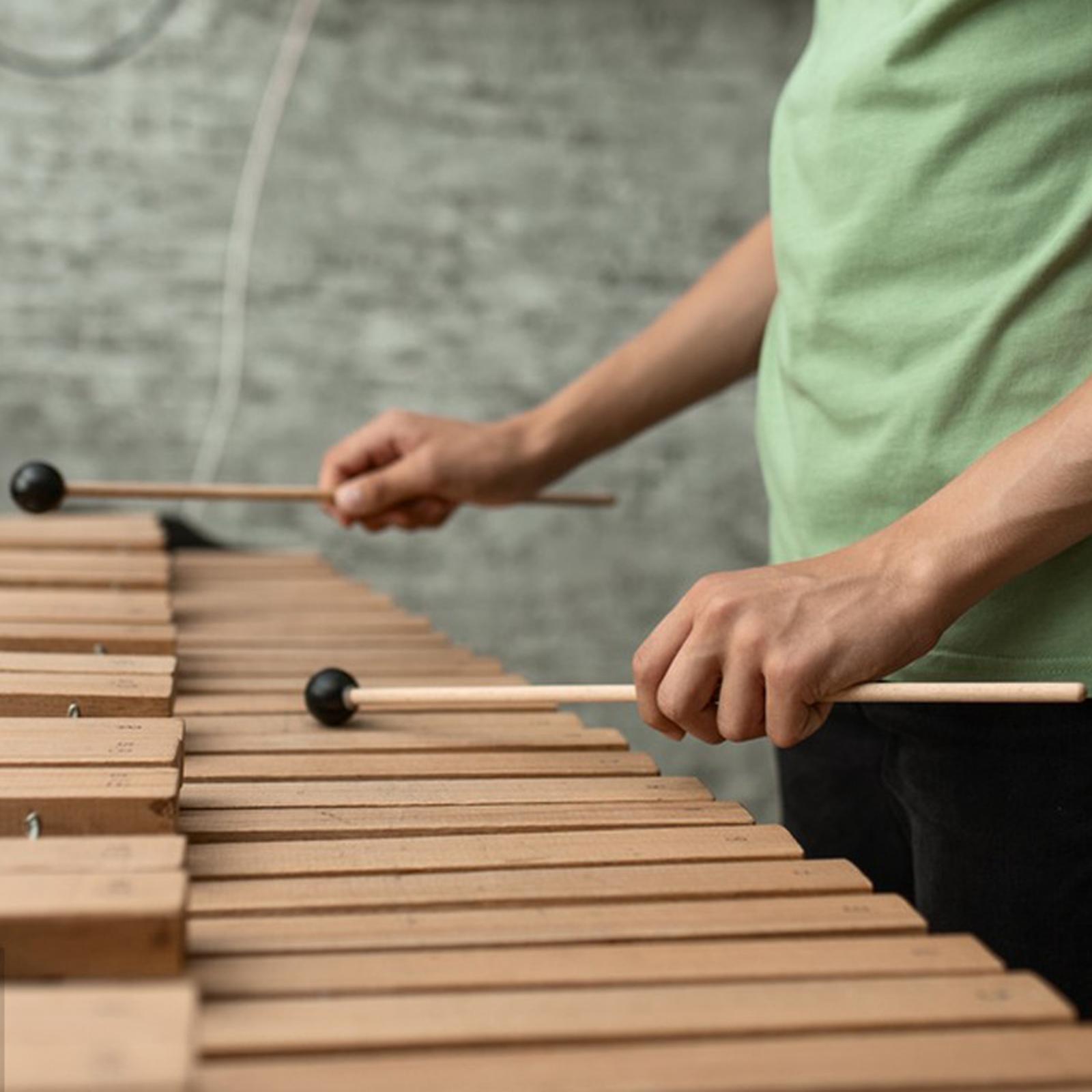 Marimba Mallets for Gong Woodblock Drum Bells Ethereal Drums Child Drummers