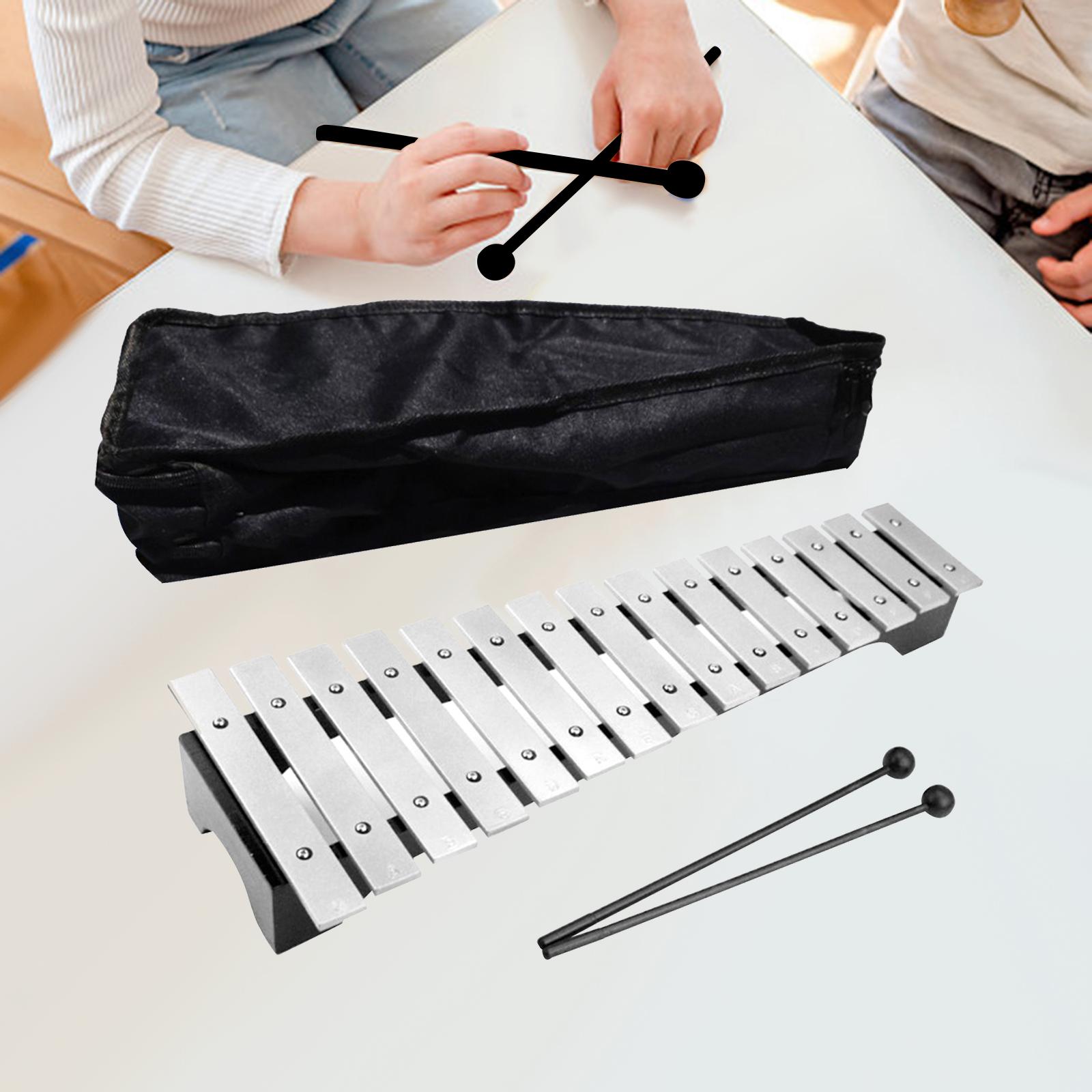 Professional 15 Scales Xylophone Music Instrument for Kids Beginner Band