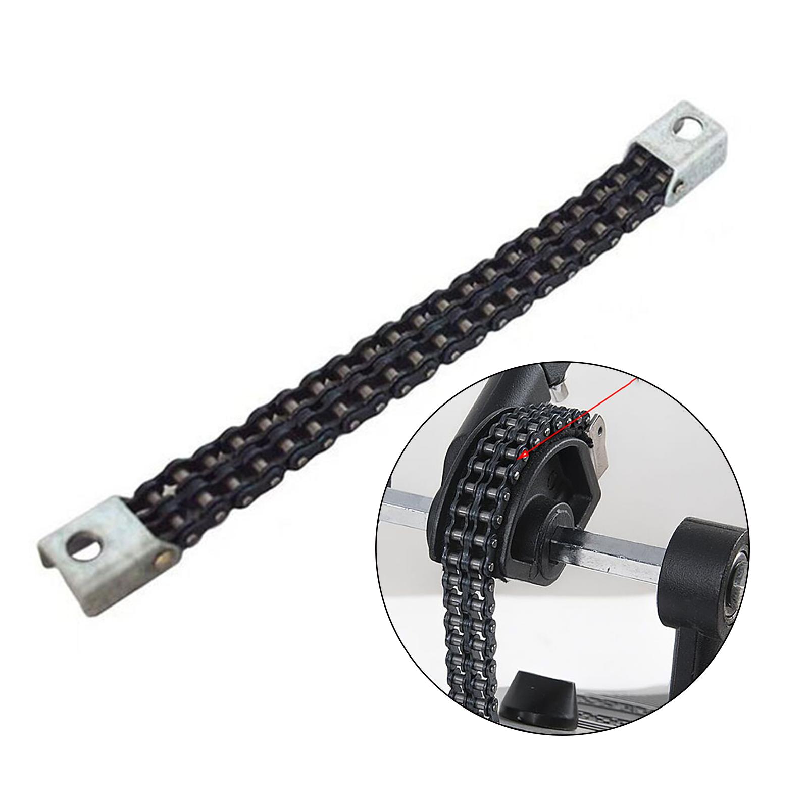 Bass Drum Pedal Chain Hardware Pedal Connecting Chain Metal Foot Pedal Chain