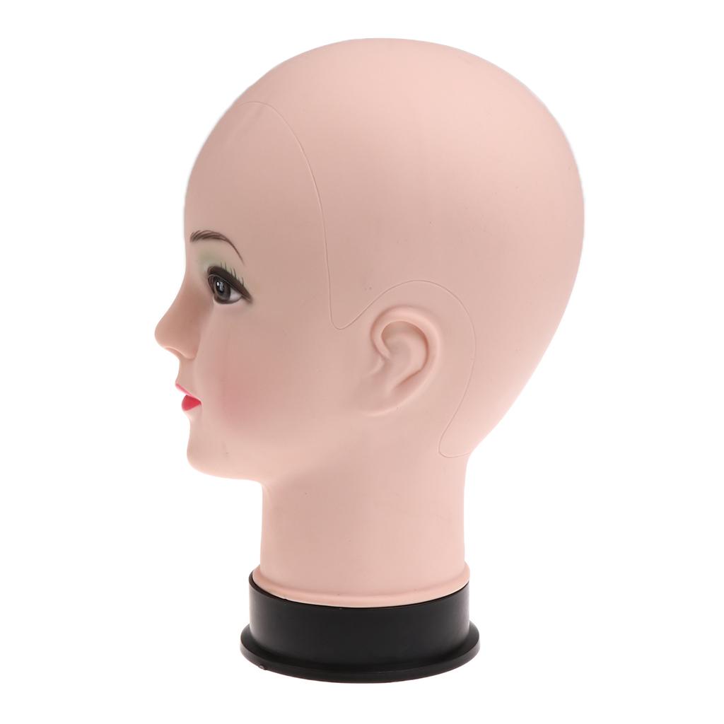 Professional Female Cosmetology Mannequin Manikin Head Eyelashes Makeup Massage Practice