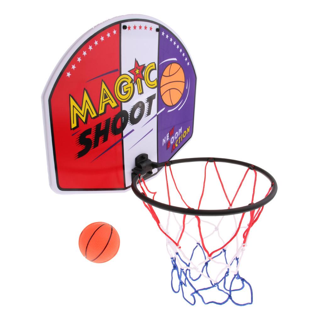 Kinder Indoor Outdoor Arcade Stil Basketball Ständer mit Netz Reifen Bälle Pumpe 