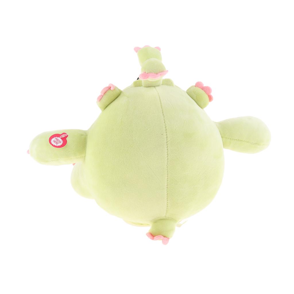 Electric Battery Operated Flashing LED Musical Dancing Bear Plush Toy Green