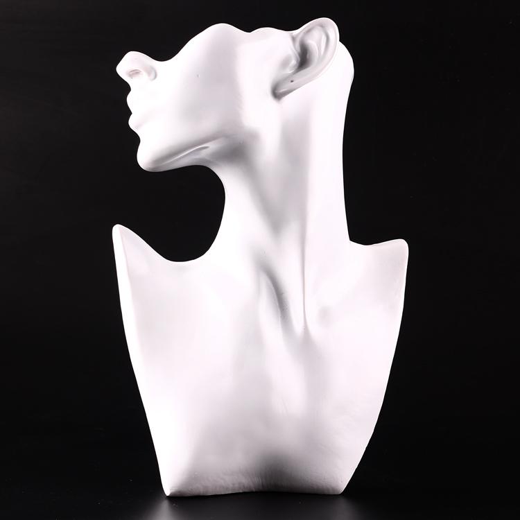  White Resin Figurine Mannequin Model Jewelry Display Stand Rack