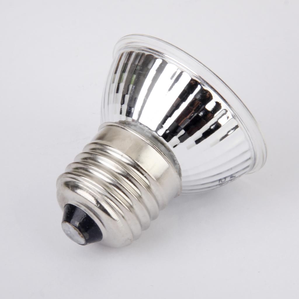 E27 UVA UVB Pet Reptile Heating Spotlights Basking Lamp Halogen Bulb 25