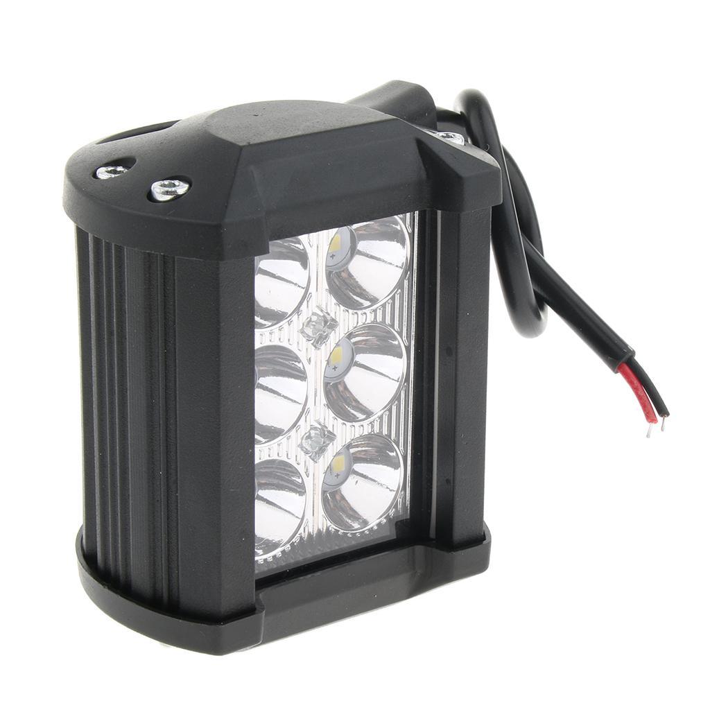 Waterproof 18W 4 inch 6500K LED Work Light Aluminum Housing Bracket