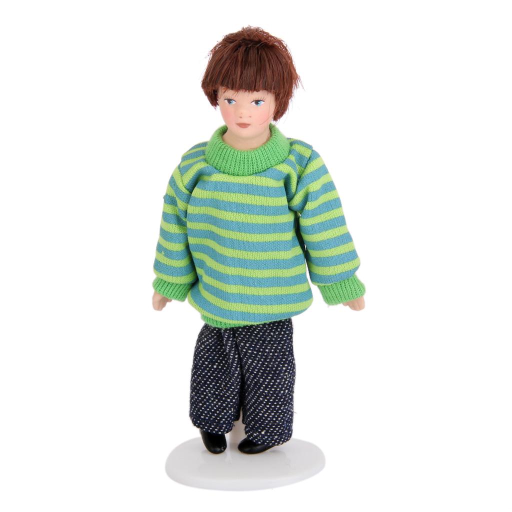 Dollhouse Porcelain Boy Doll