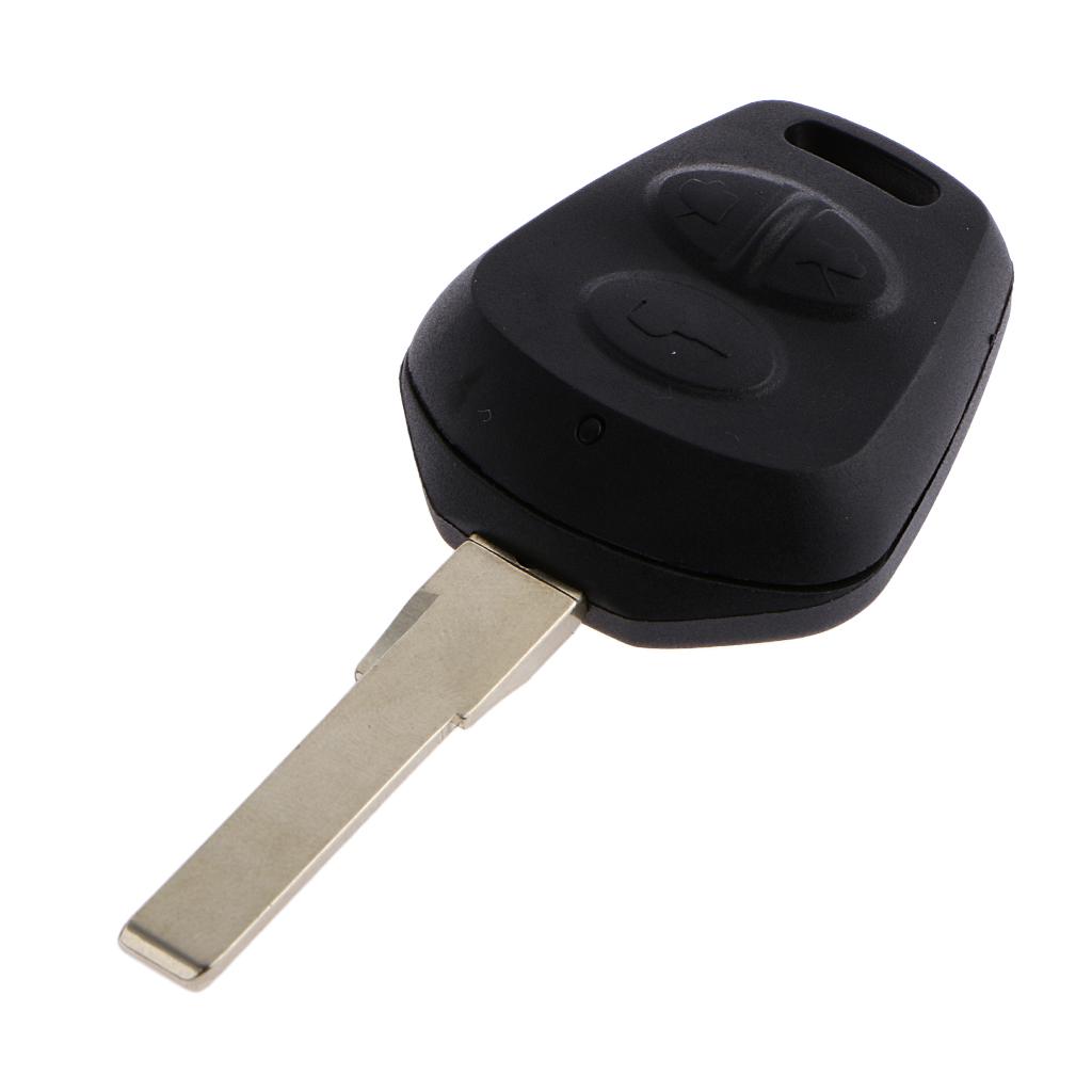 3 Button Remote Key Fob Case Blank Blade For Porsche Boxster S 911 996 Cayen