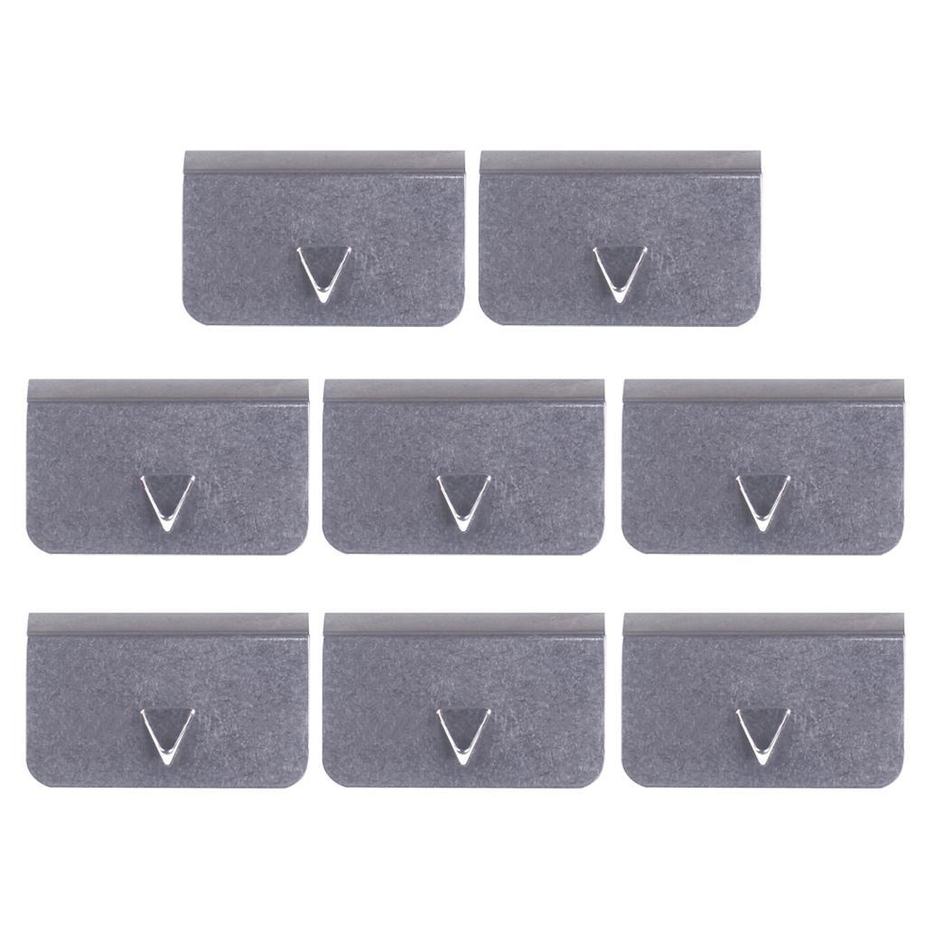8PCS Car Wind Rain Deflector Fitting Clips Replacement For Heko G3 Sned Clip