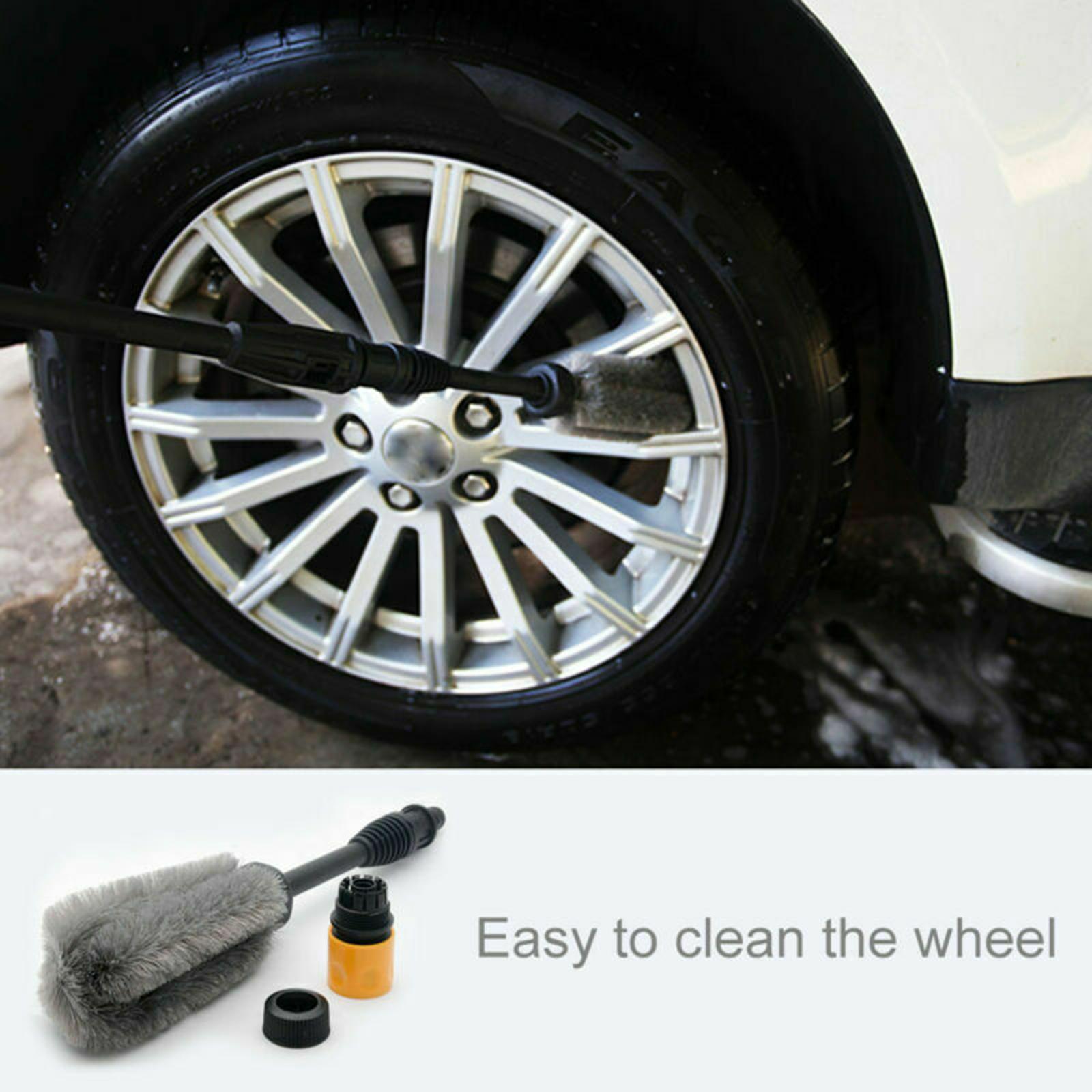 Soft Washing Brush Tire Brush Car Wash Brus Fit for Trucks Brake Calipers