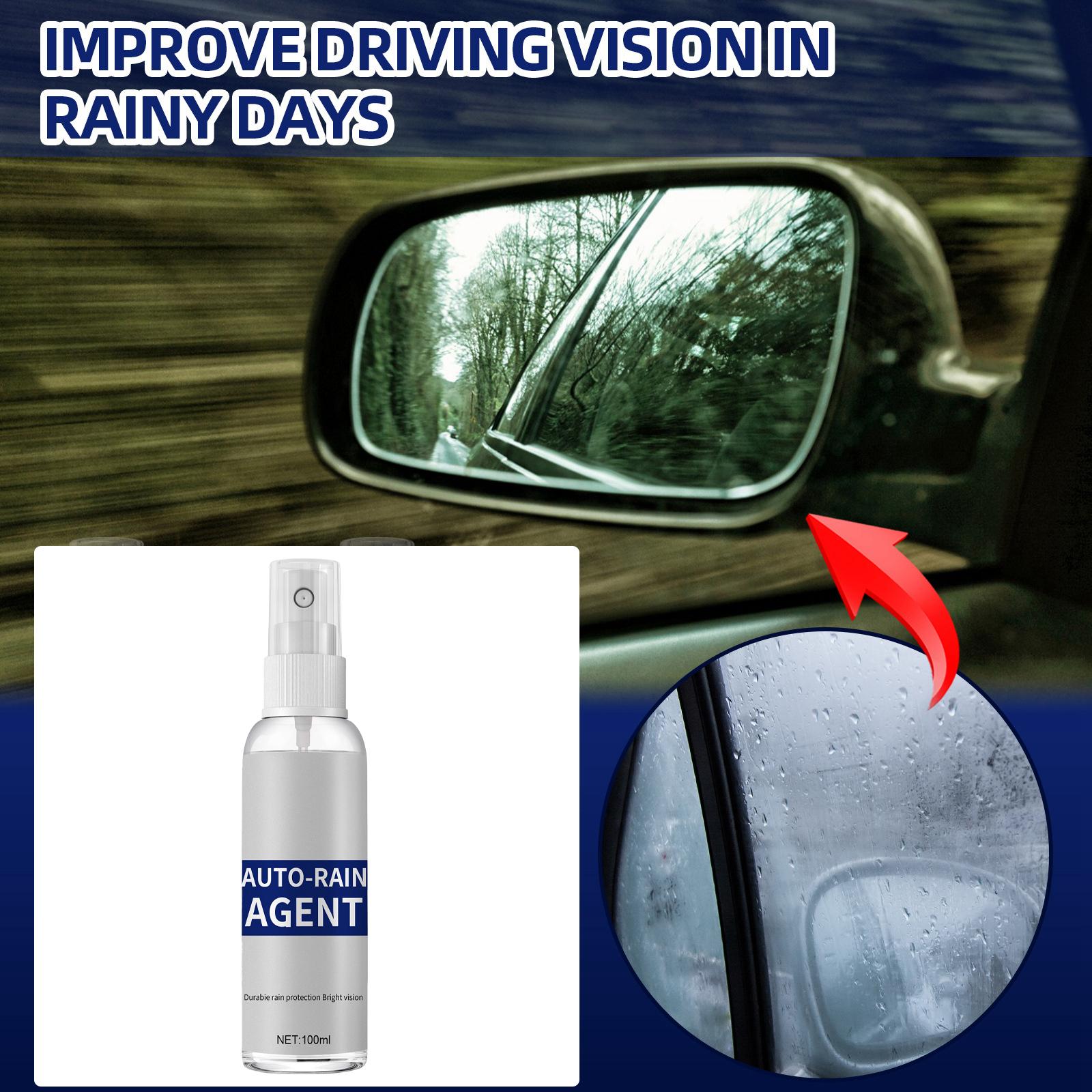Rain Repellent Increased Visibility Glass Cleaner for Car Visor Goggles 100ml