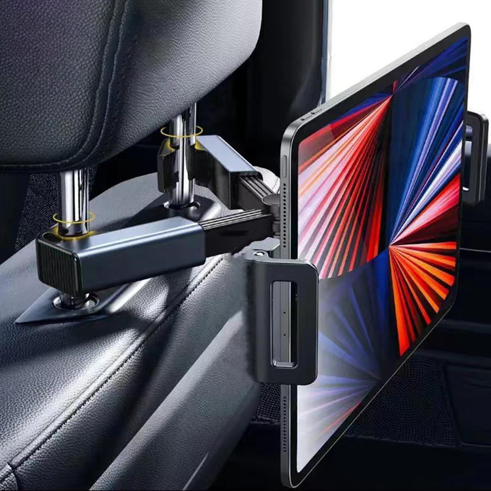 Car Headrest Phone Mount Holder Clips Durable Car Backseat Seat Mount Holder