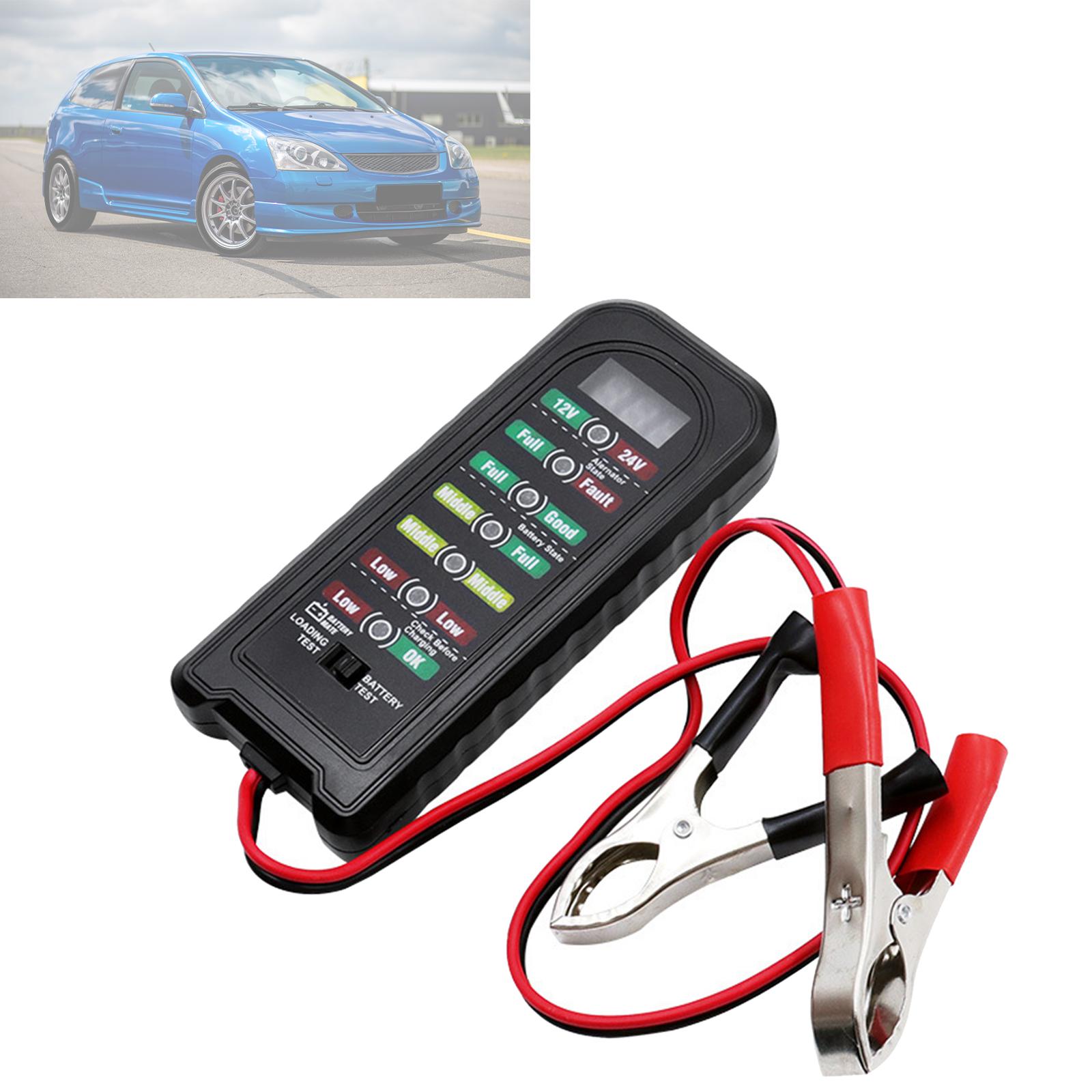 Car Battery Tester Digital Alternator Tester Automotive Battery Load Tester