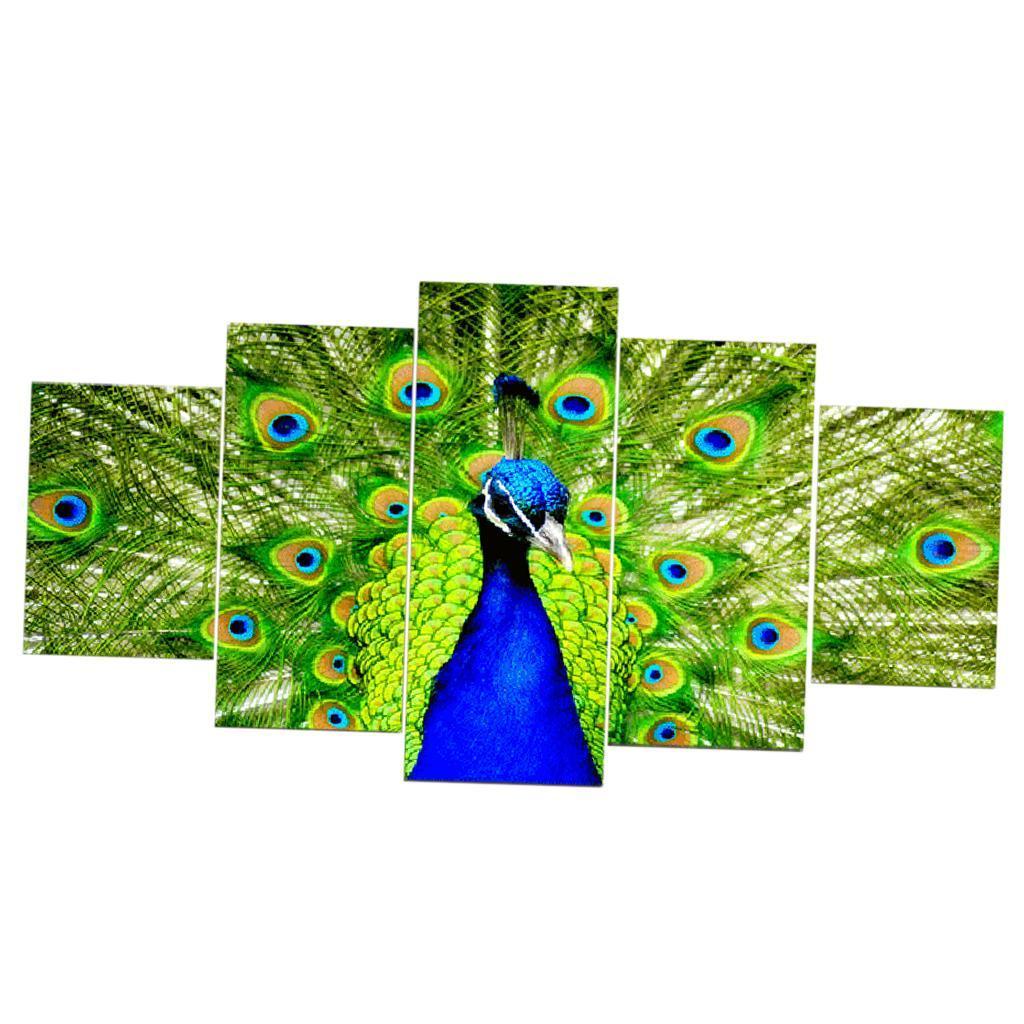 Tiere Wandbilder Kunstdruck Leinwand Bilder Set - Bild 8 von 9