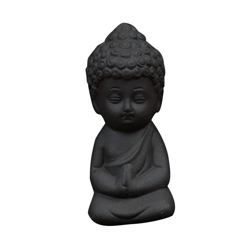 Traditional Little Buddha Statue Tea Pet Decor Perfect Gifts for Tea Lovers