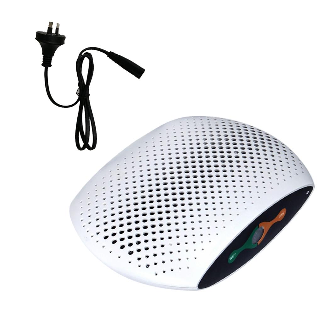 Dehumidifier Humidity Moisture Absorber for Guitar Piano Closet AUPlug White