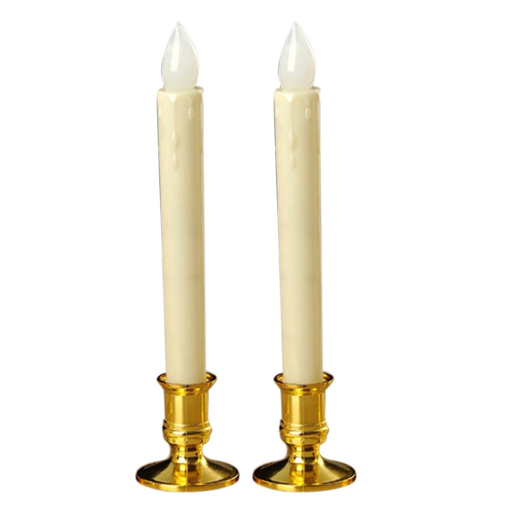 Electric Flameless LED Fake Tealight Candles Church Votive Candles Bulb ...