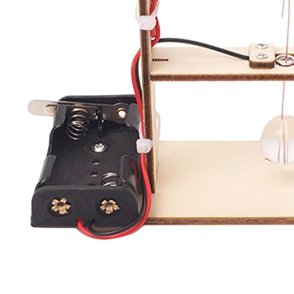 4xDIY Seismograph Alarm Model Assemble Toy Physics Science Experiments Tool