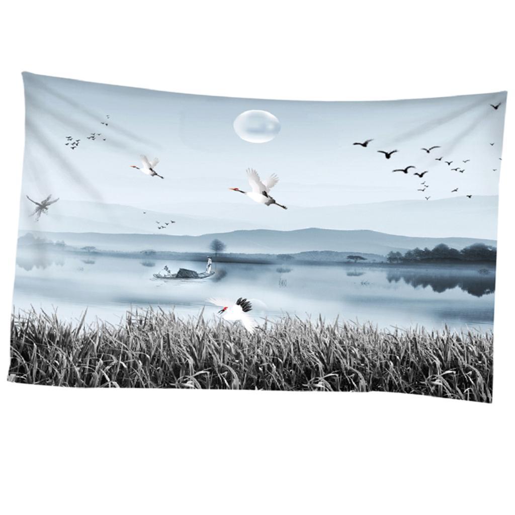 Tapestry Wall Tapestry Wall Hanging Wall Splendid lake Blanket Art 200X150CM