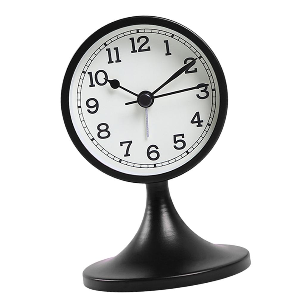 Multifunctional Alarm Clock Living Room Bedroom Digital Clock Black