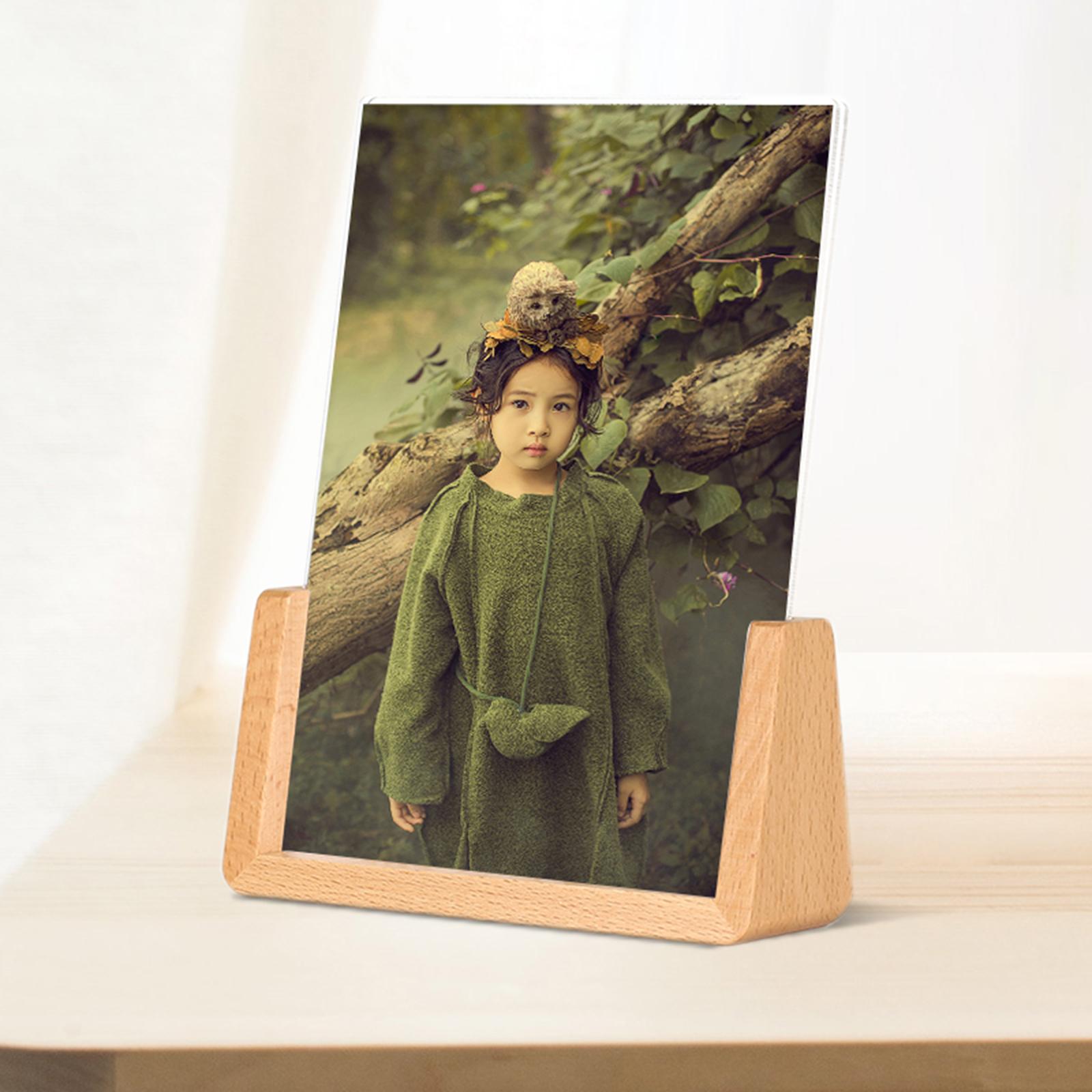 Photo Frame Display 5/6/7inch Double Sided Picture Frames 8.9x12.7cm