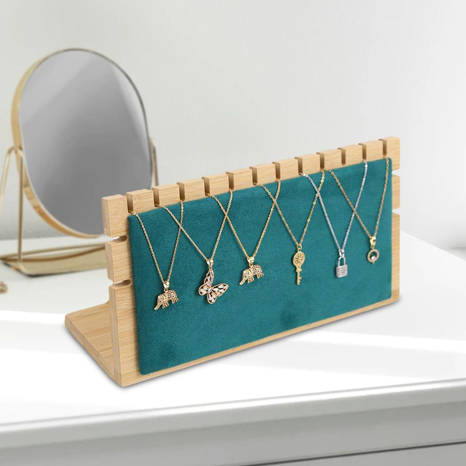 Jewelry Display Stand Showcase Free Standing Practical for Holder Organizer