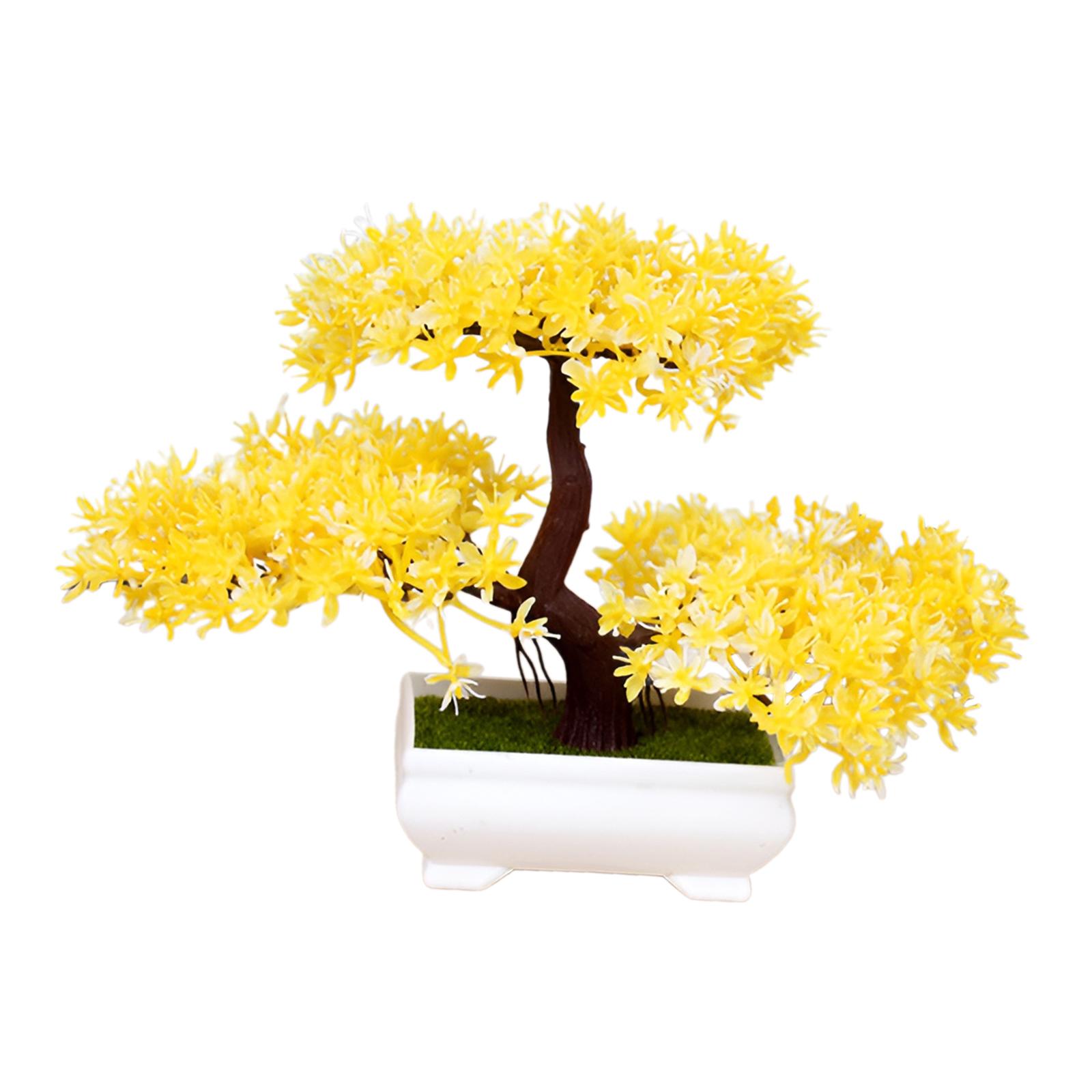 Artificial Bonsai Tree Yellow