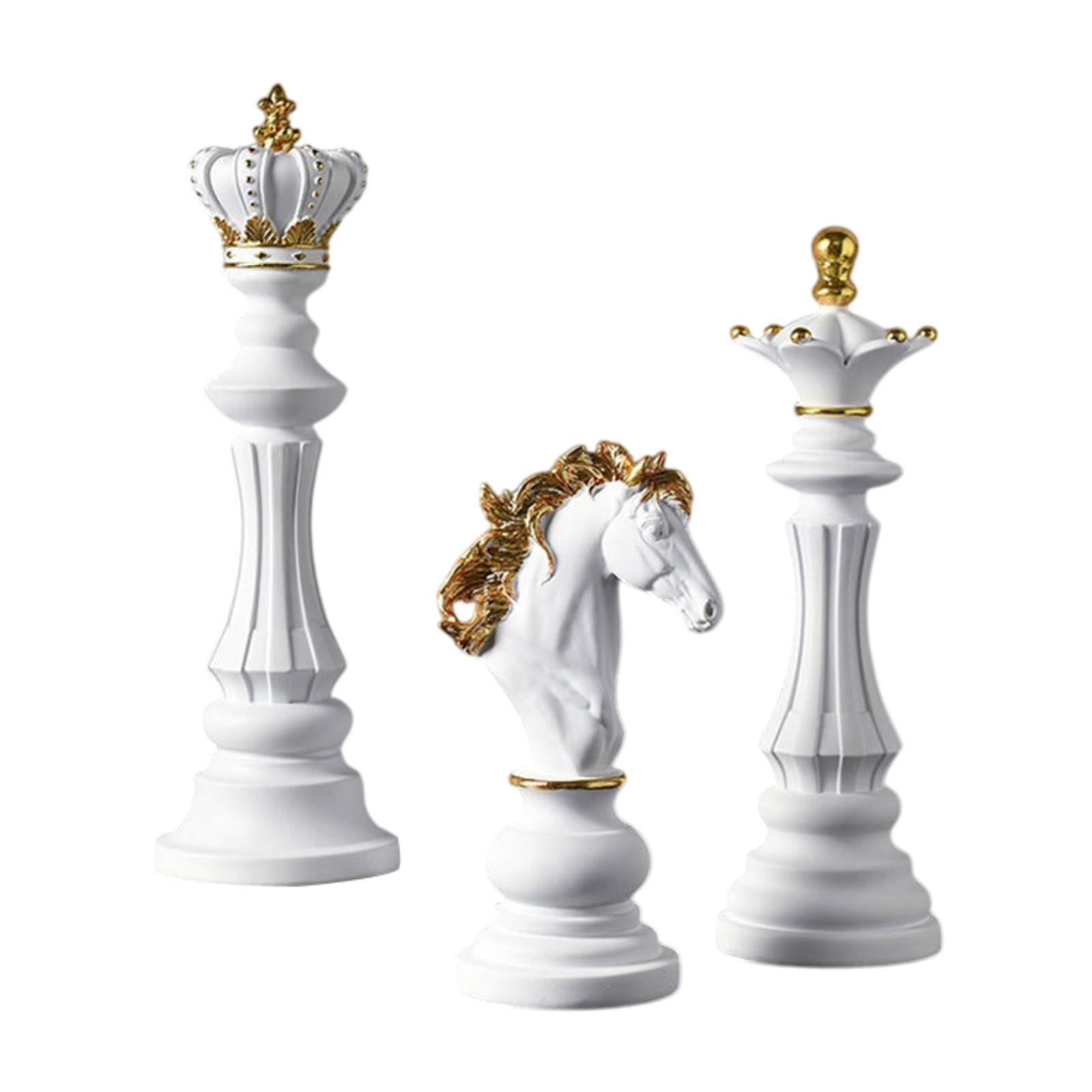 Chess Pieces Statues