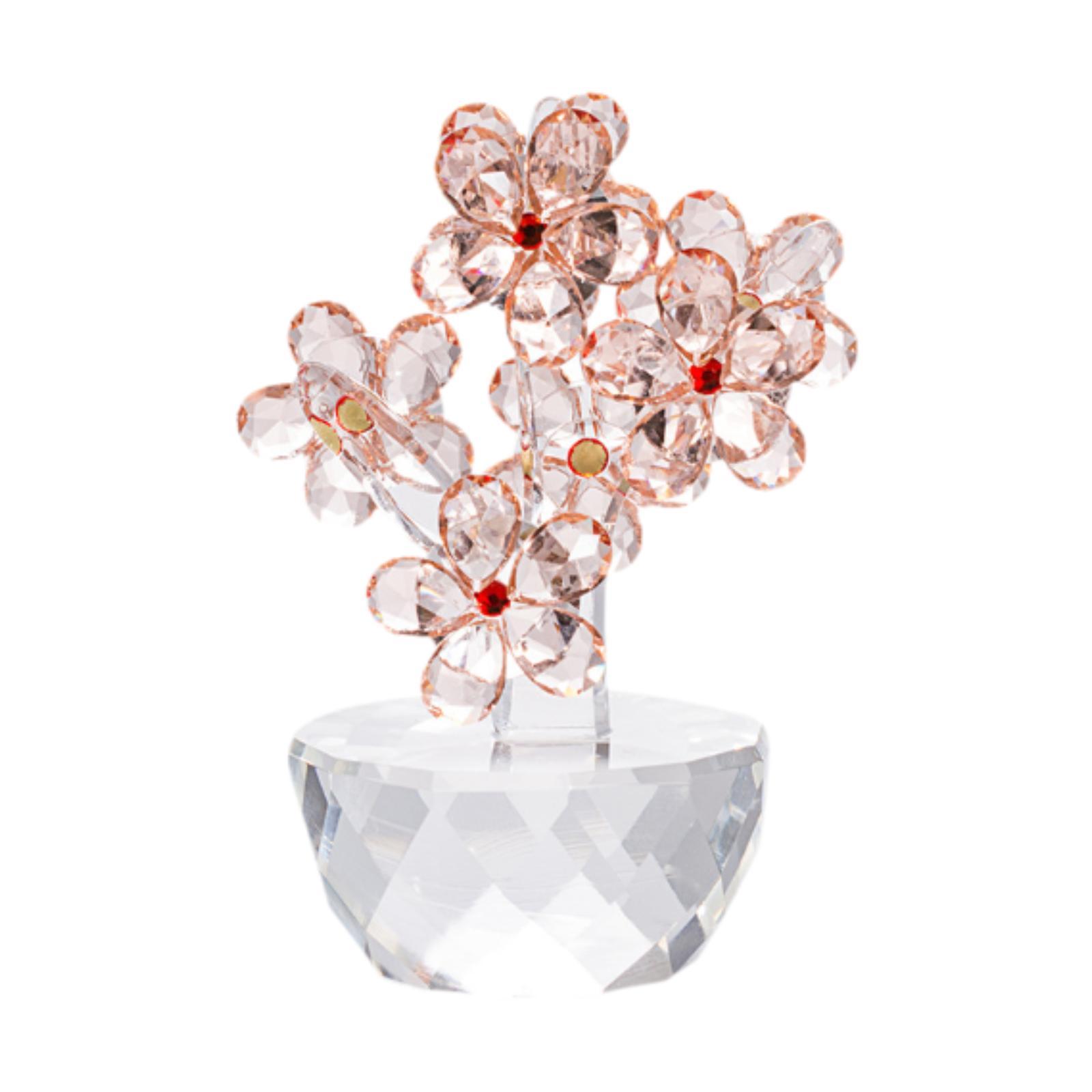 Plum Blossom Glass Decor