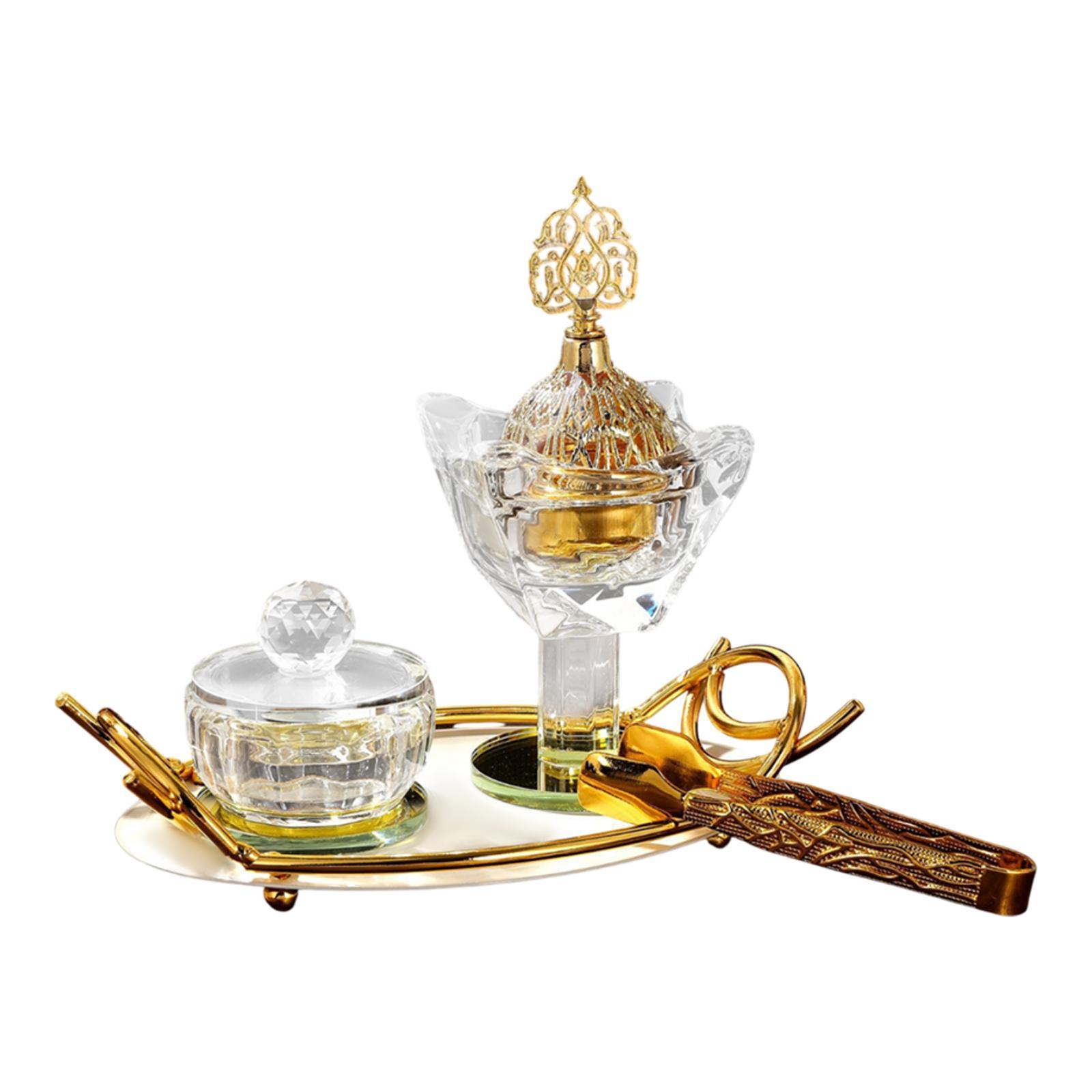 Incense Burner Set White Tray