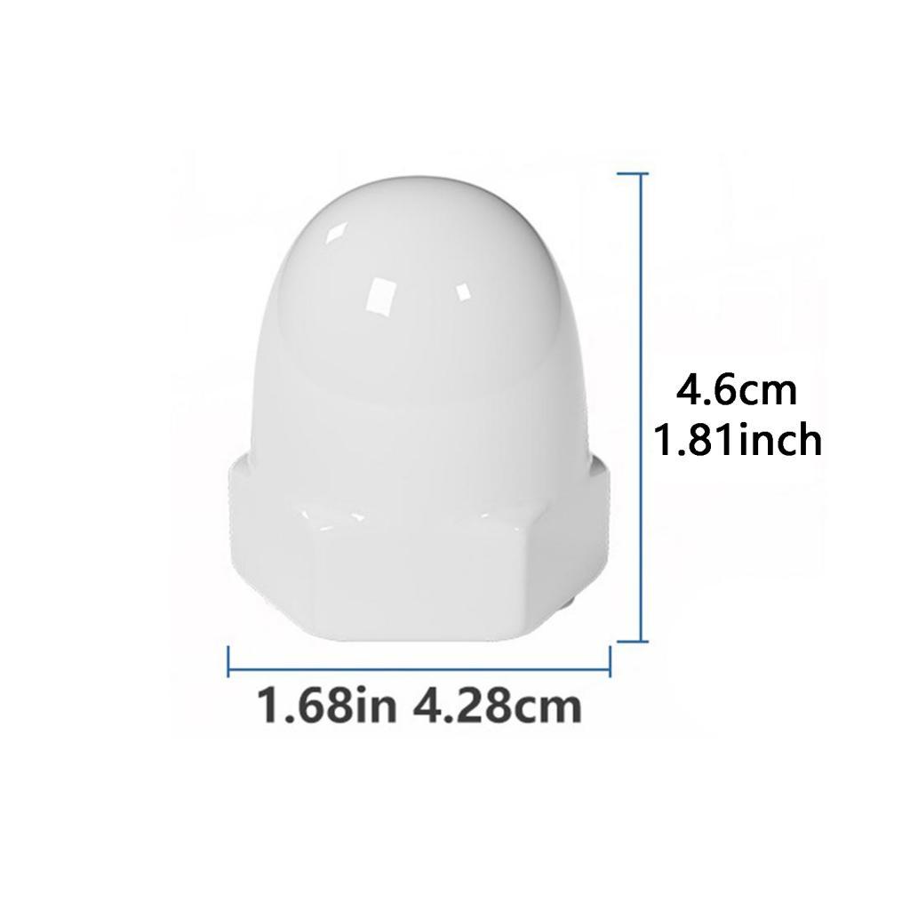 Toilet Bolt Covers White