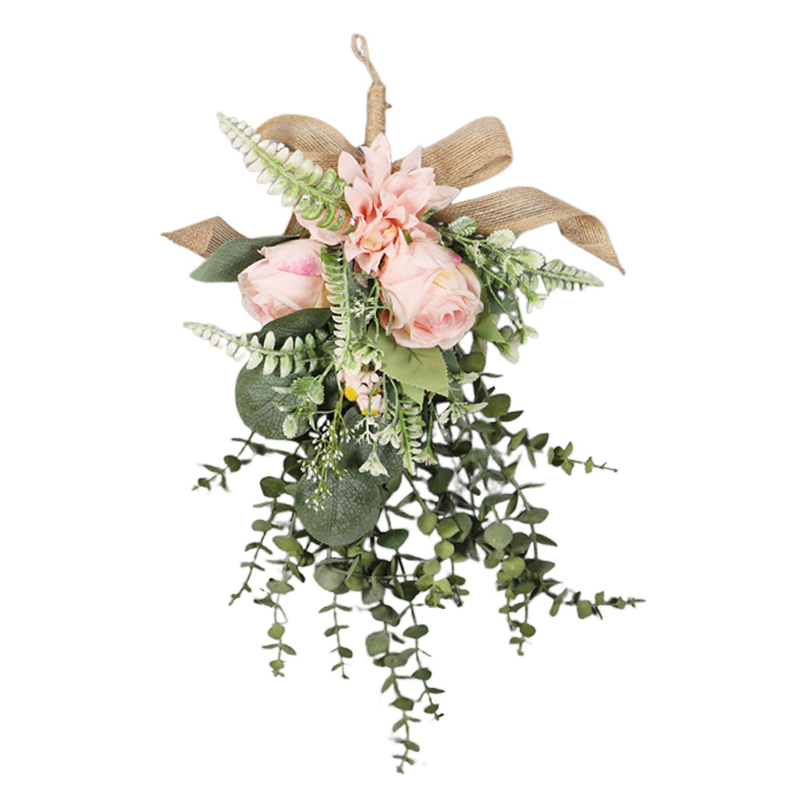 Artificial Floral Swag Pink