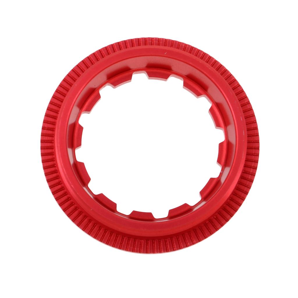 MTB Road Bike Cassette Cover Lock Ring Alloy Flywheel Ring Cover Red