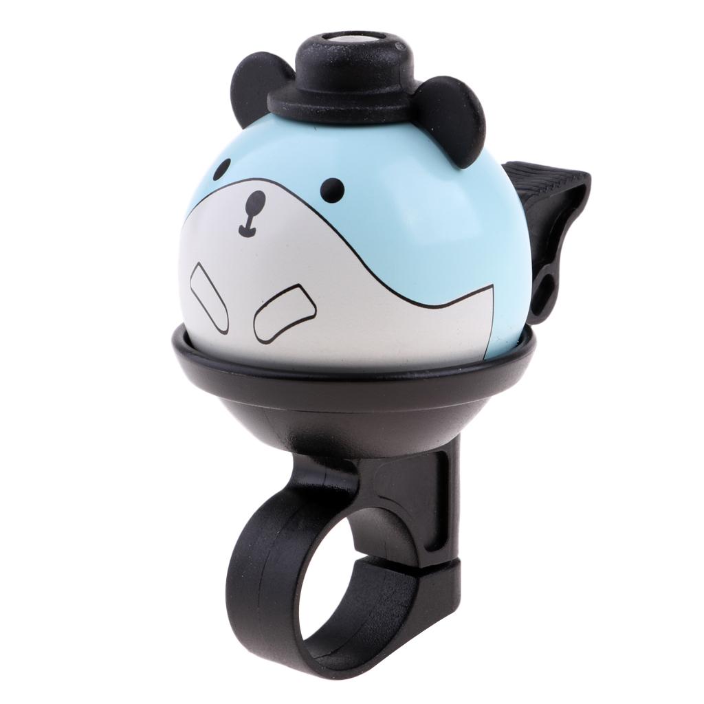 Lovely Aluminum Bike Bell, Loud Sound Bicycle Bell Kids Girls Boys Blue