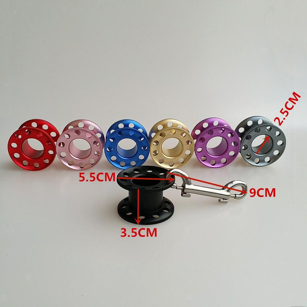 Aluminiumlegierung Sporttauchen Finger Dive Reel Schnorcheln Guide Line