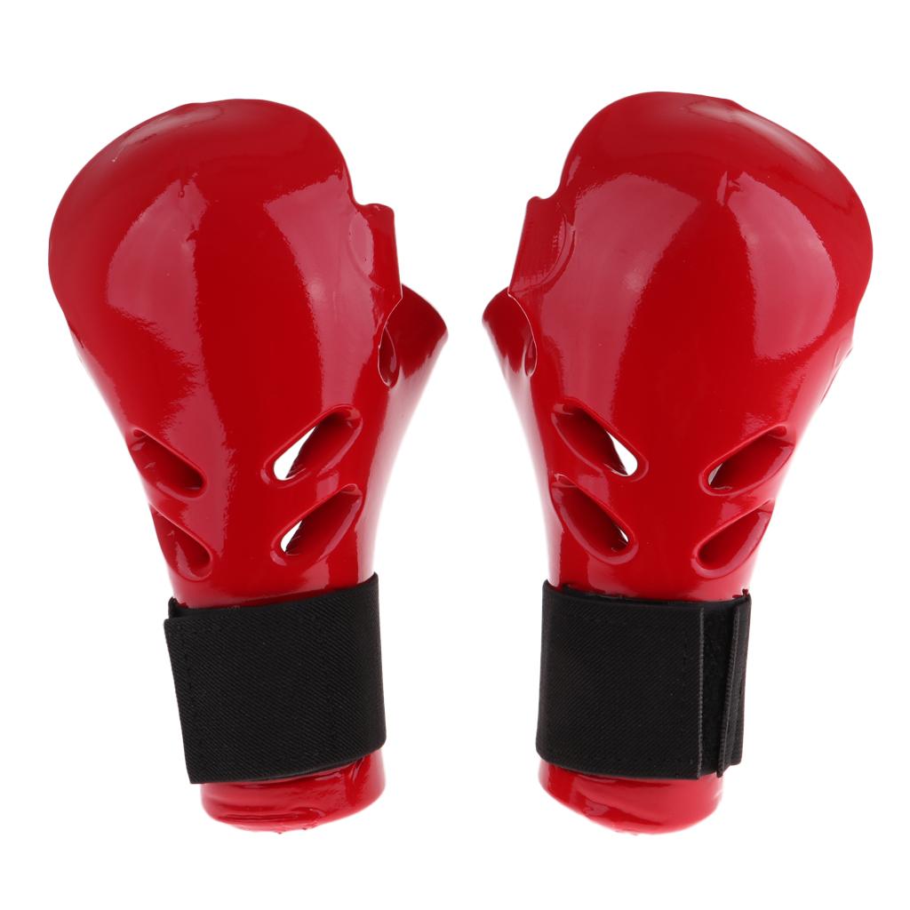 Kids Child Taekwondo Sparring Gloves Mitts MMA Hand Protective Gear Red S