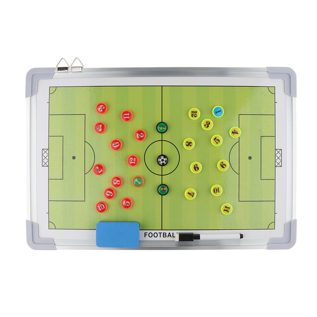Football Coaching Board/Soccer Strategy Board/Football Match Plan & Training Aid, Durable and Reliable