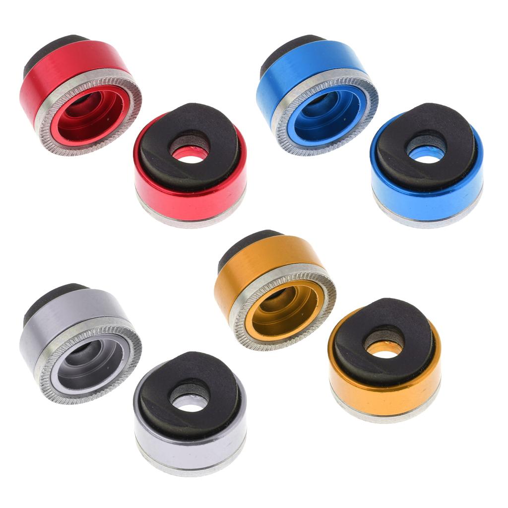 Bicycle Spring & Washer Slider for Bike Quick Release Components Part Red