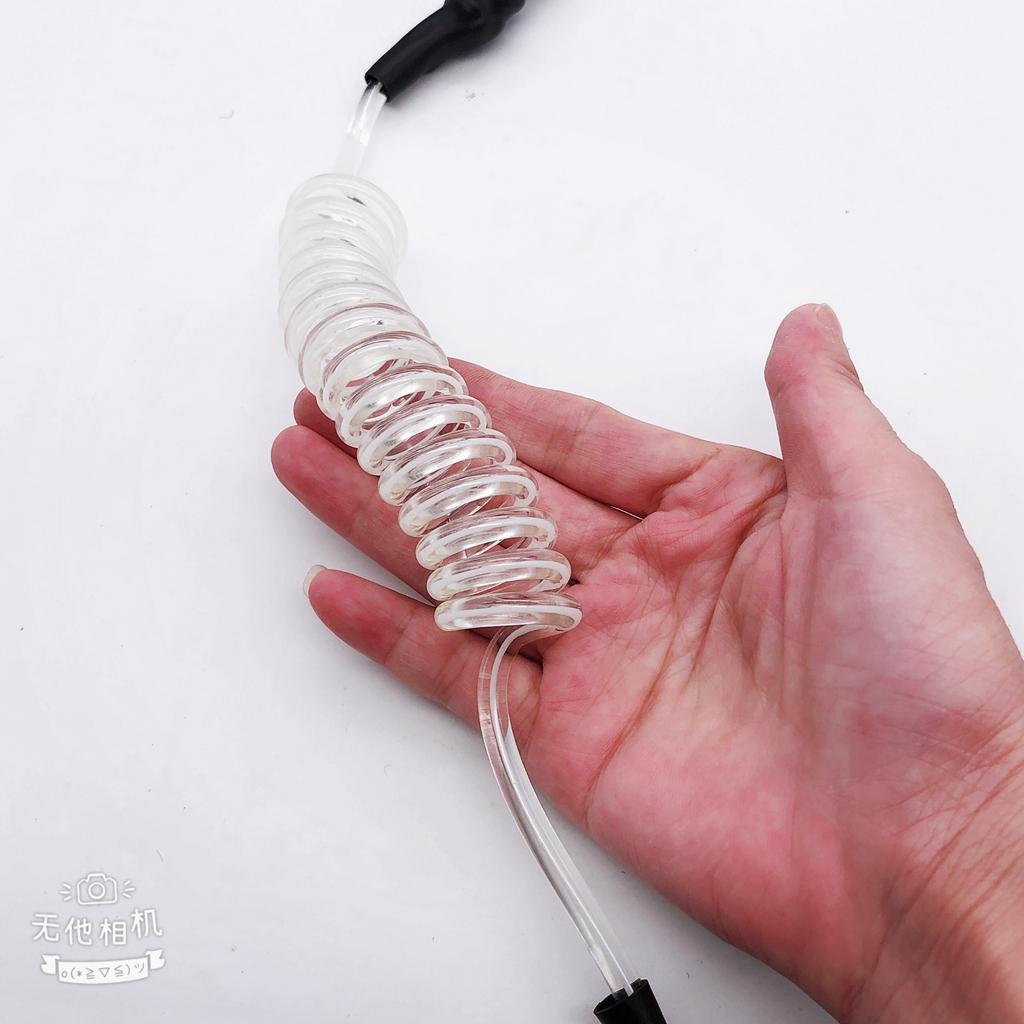 2xPaddle Safety Rod Elastic Leash Boats Raft Stretch Rope Clear