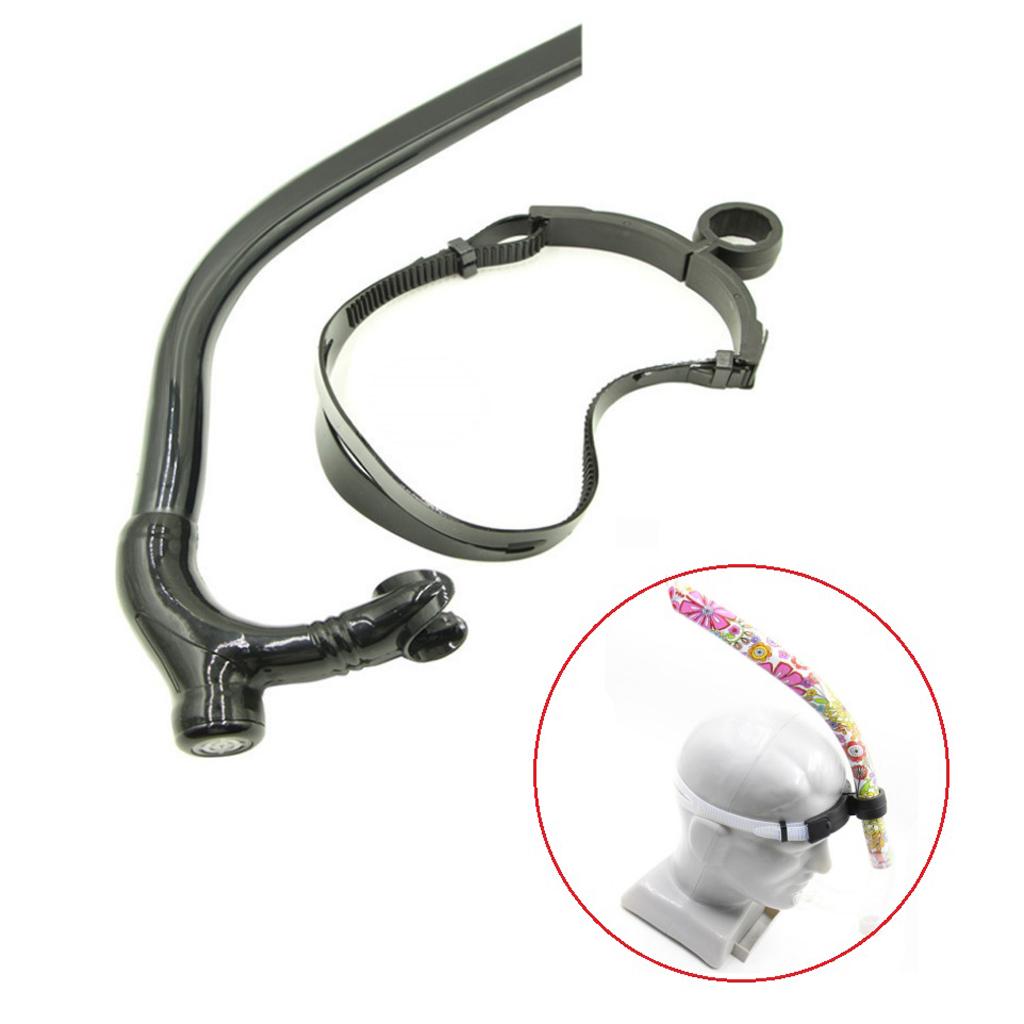 Swimming Front Snorkel Mouthpiece & Neoprene Mask Strap Wrapper Cover Wrap